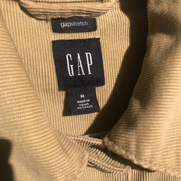 GAP CORDUROY VEST w/ DISTRESSED EDGES SIZE MEDIUM - Picture 4 of 4